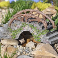 Miniature Fairy Garden Enchanted Bridge with Stairway 813792025942  112531725578